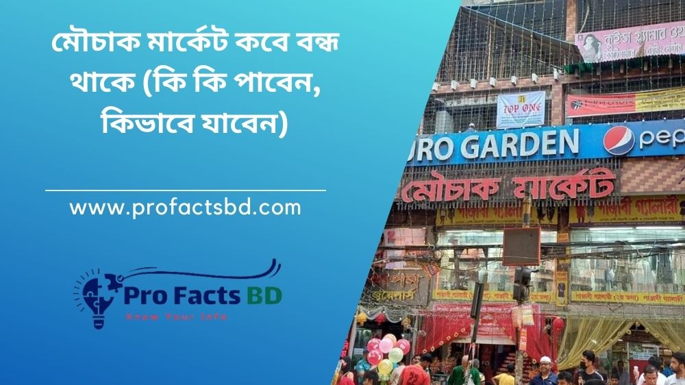 মৌচাক মার্কেট কবে বন্ধ থাকে (কি কি পাবেন, কিভাবে যাবেন)