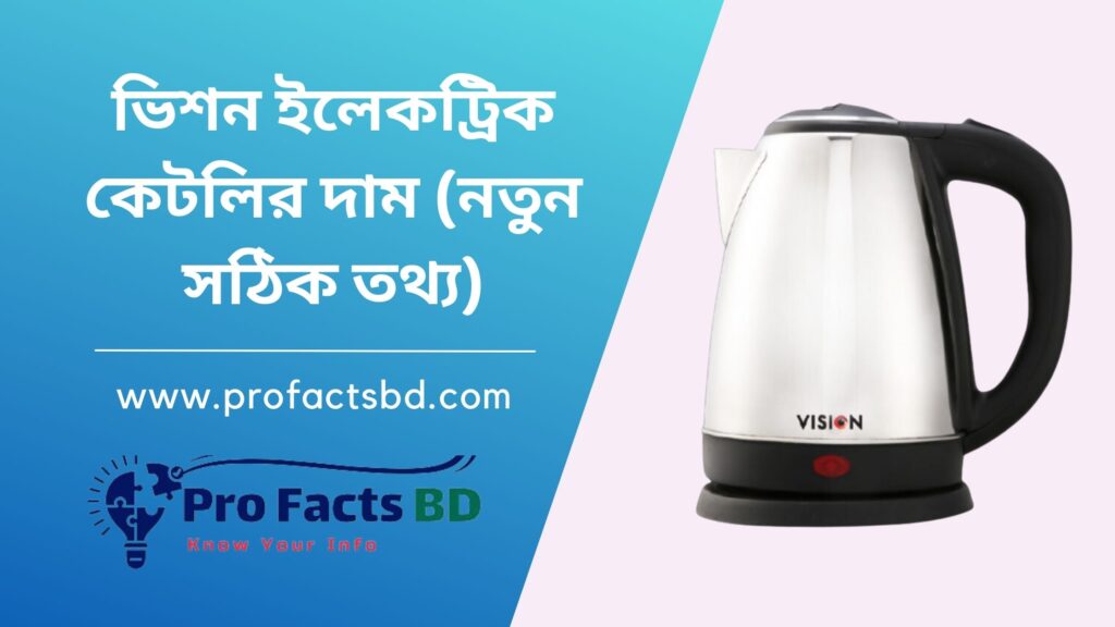 vision electric kettle price